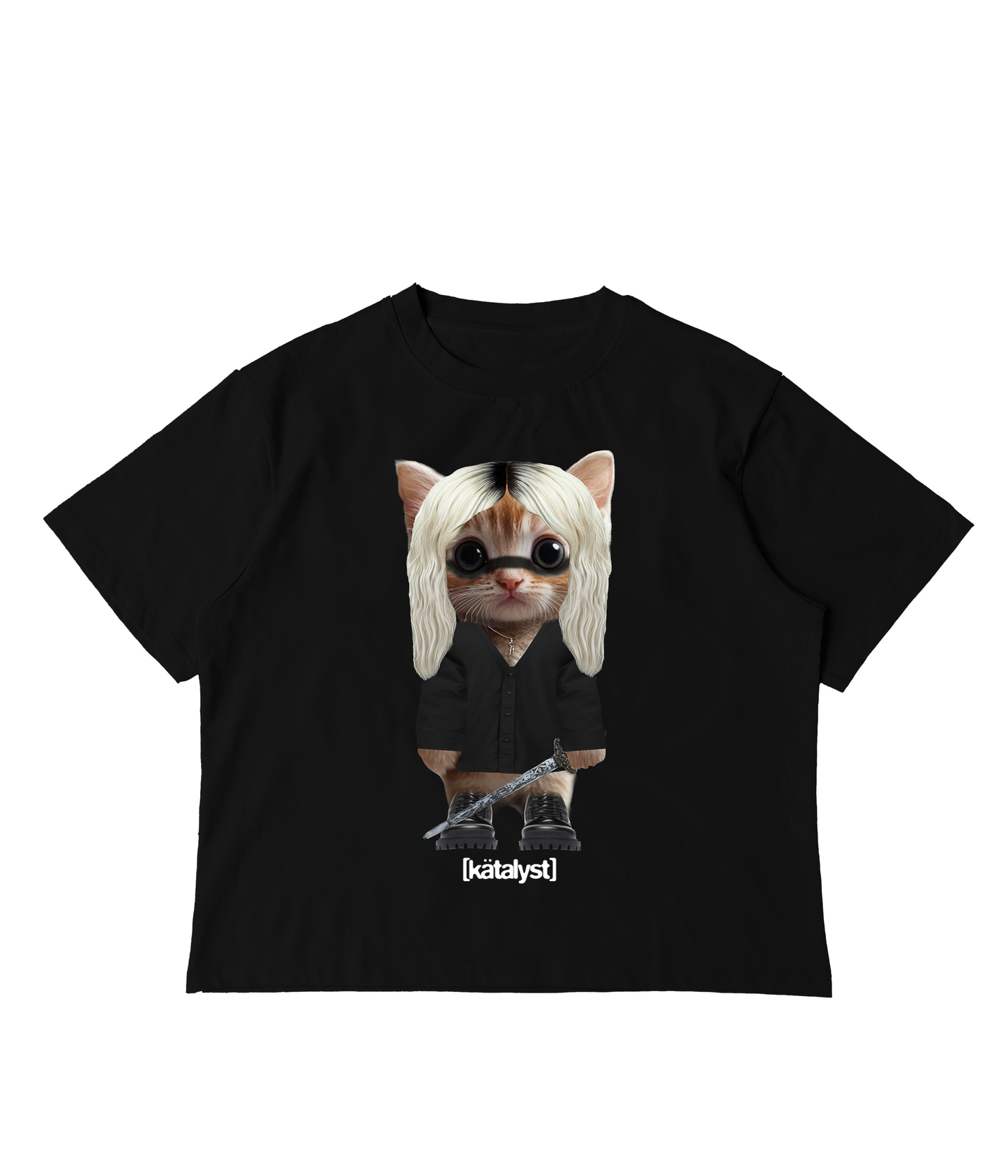 2HOLLIS KITTY TEE (BOXY CROP)