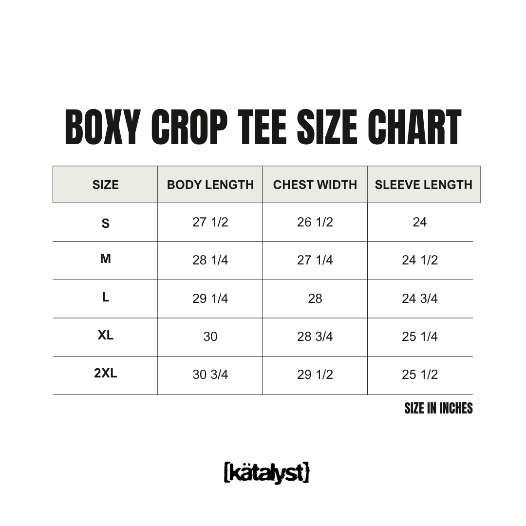 CHE KITTY TEE (BOXY CROP)