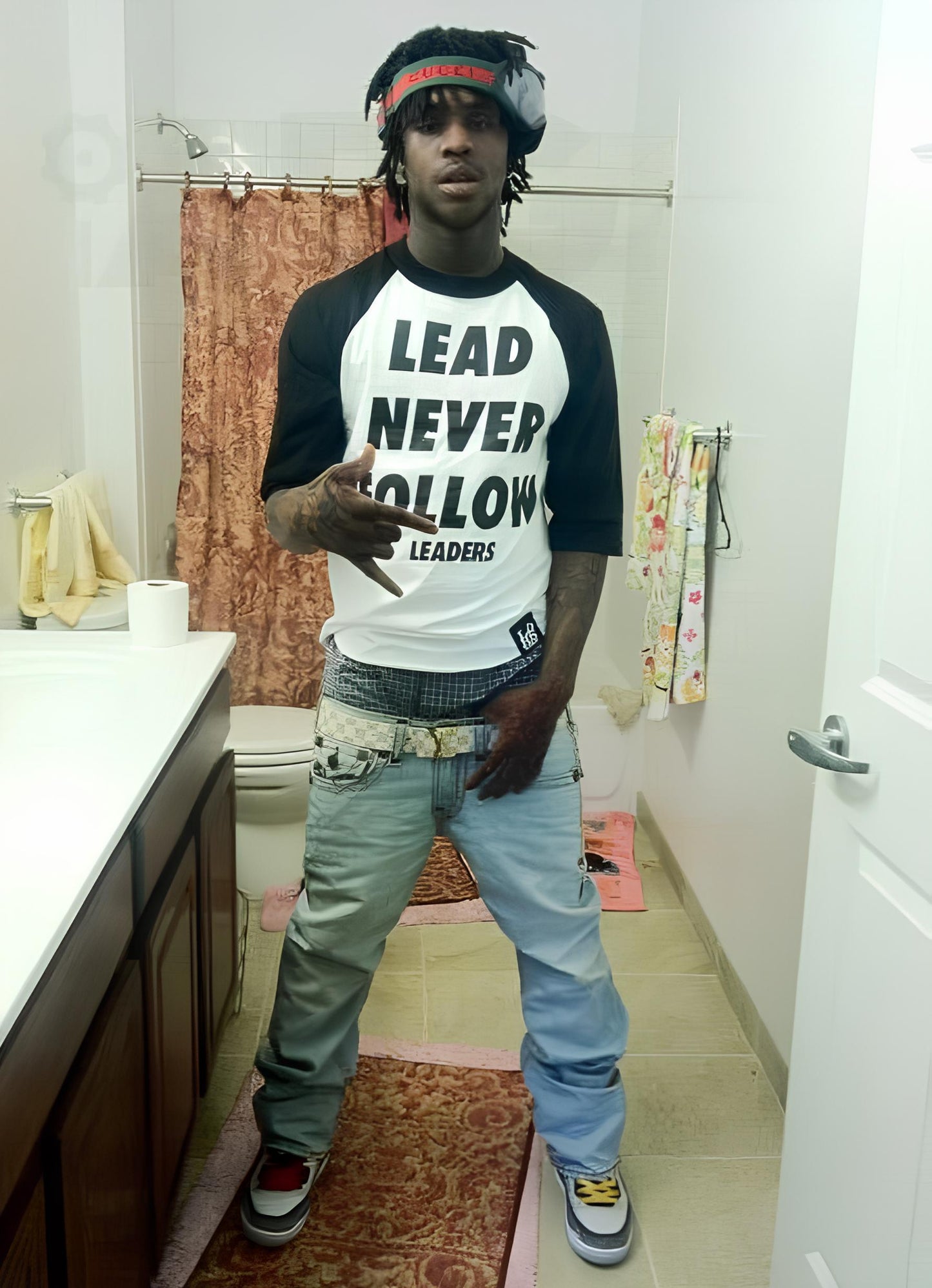 CHIEF KEEF KITTY TEE (BOXY CROP)