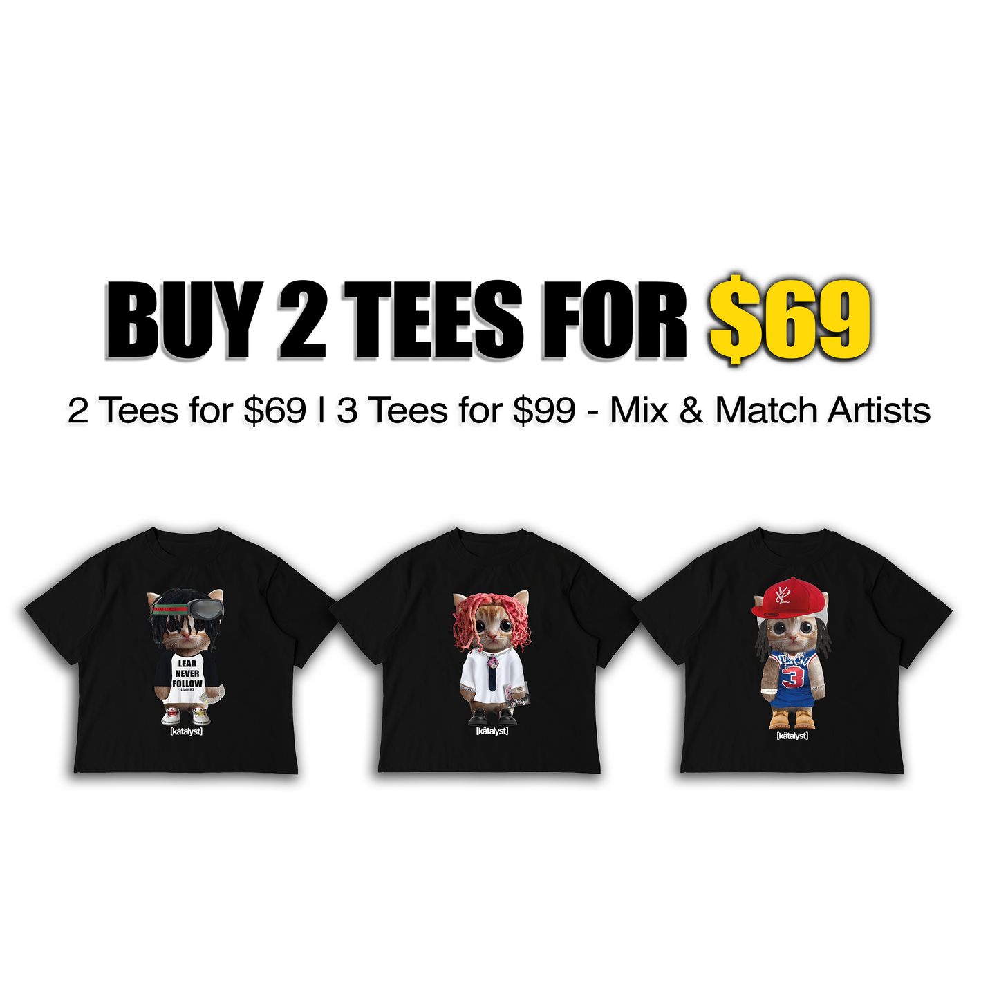KITTY TEE PACK V2