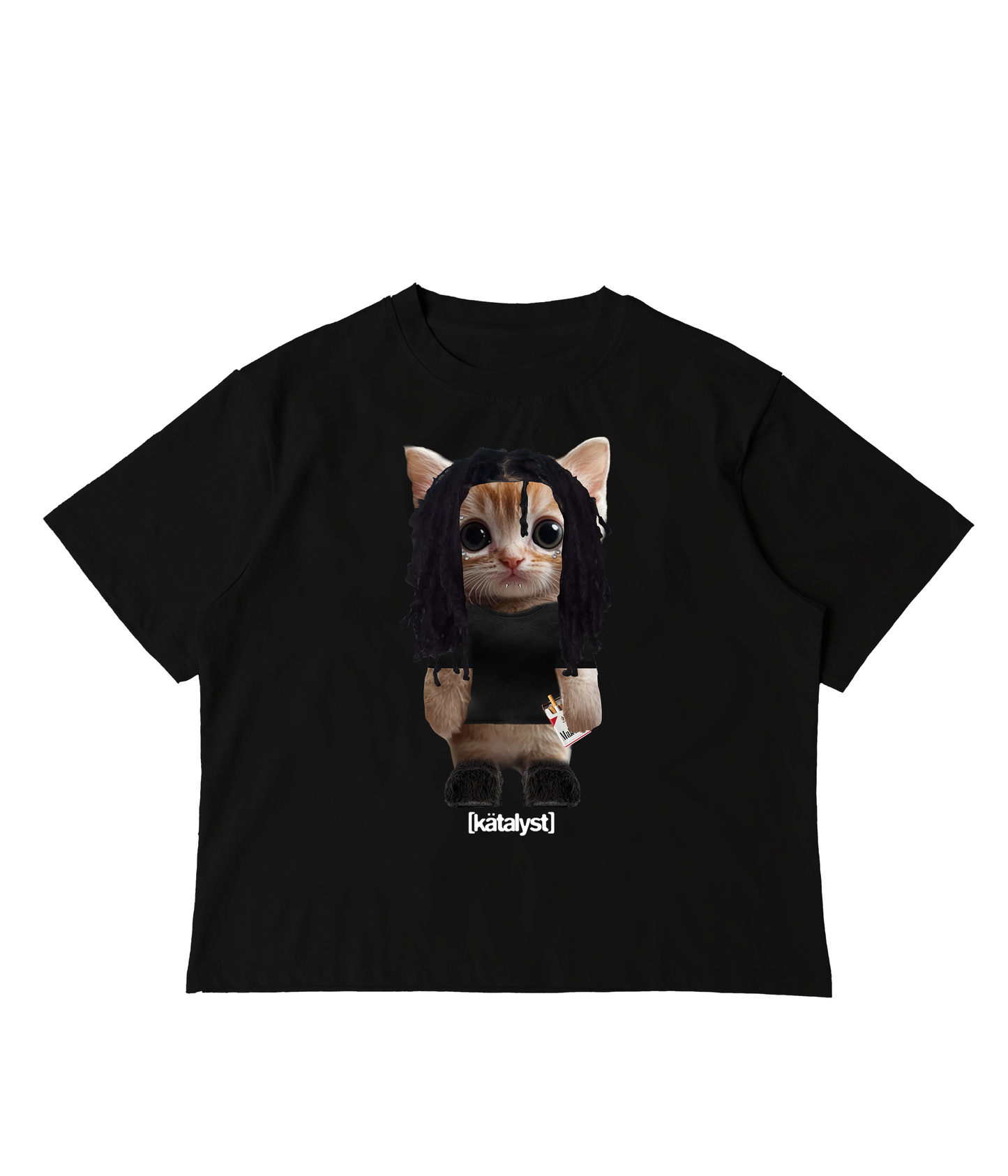 JAYDES KITTY TEE (BOXY CROP)