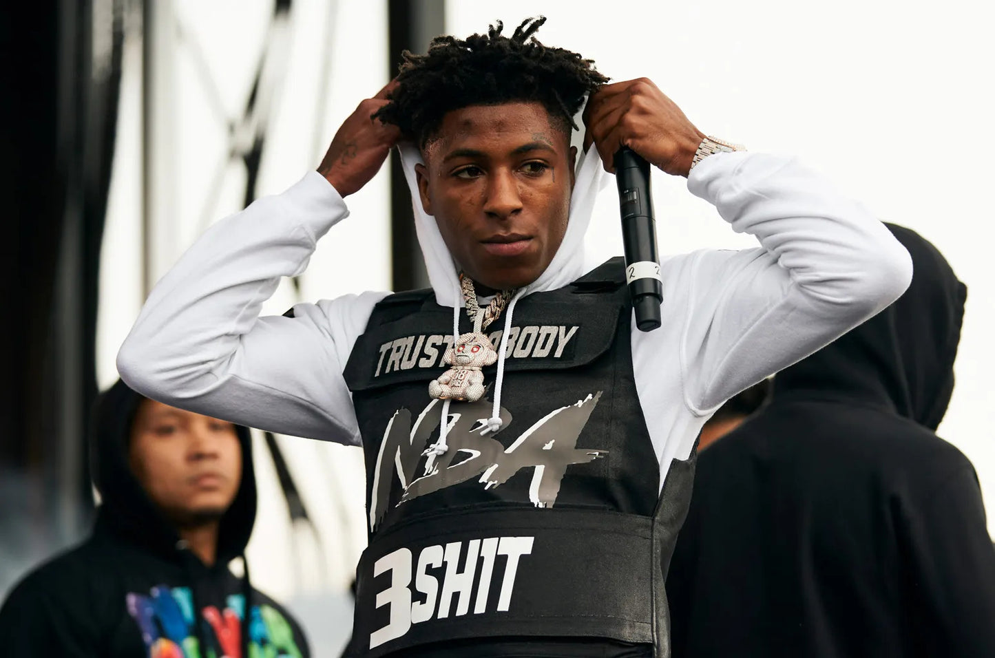 NBA YOUNGBOY KITTY TEE (BOXY CROP)