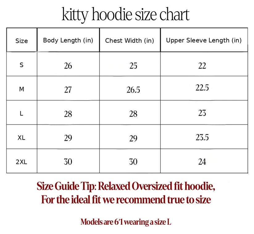 THE WEEKND KITTY HOODIE