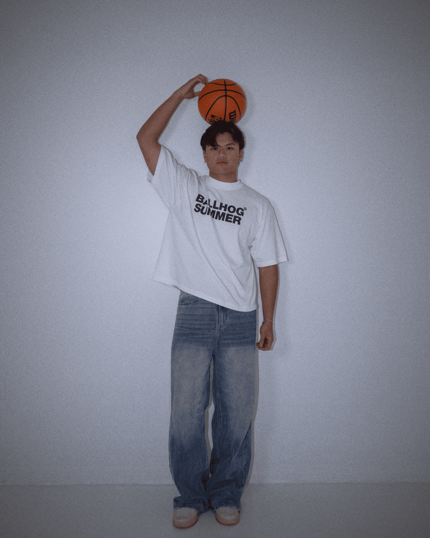 BALLHOG SUMMER TEE (WHITE)