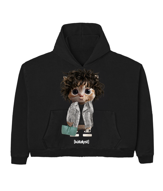 2SLIMEY KITTY HOODIE