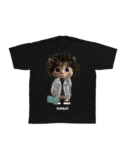 2SLIMEY KITTY TEE (REGULAR FIT)