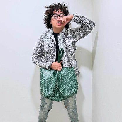 2SLIMEY KITTY TEE (BOXY CROP)