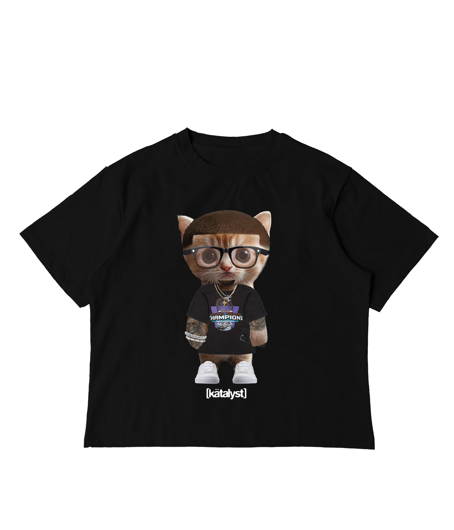 ADAPT KITTY TEE (BOXY CROP)