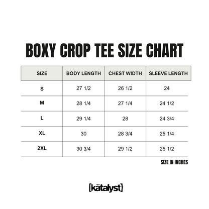 CHE KITTY TEE (BOXY CROP)