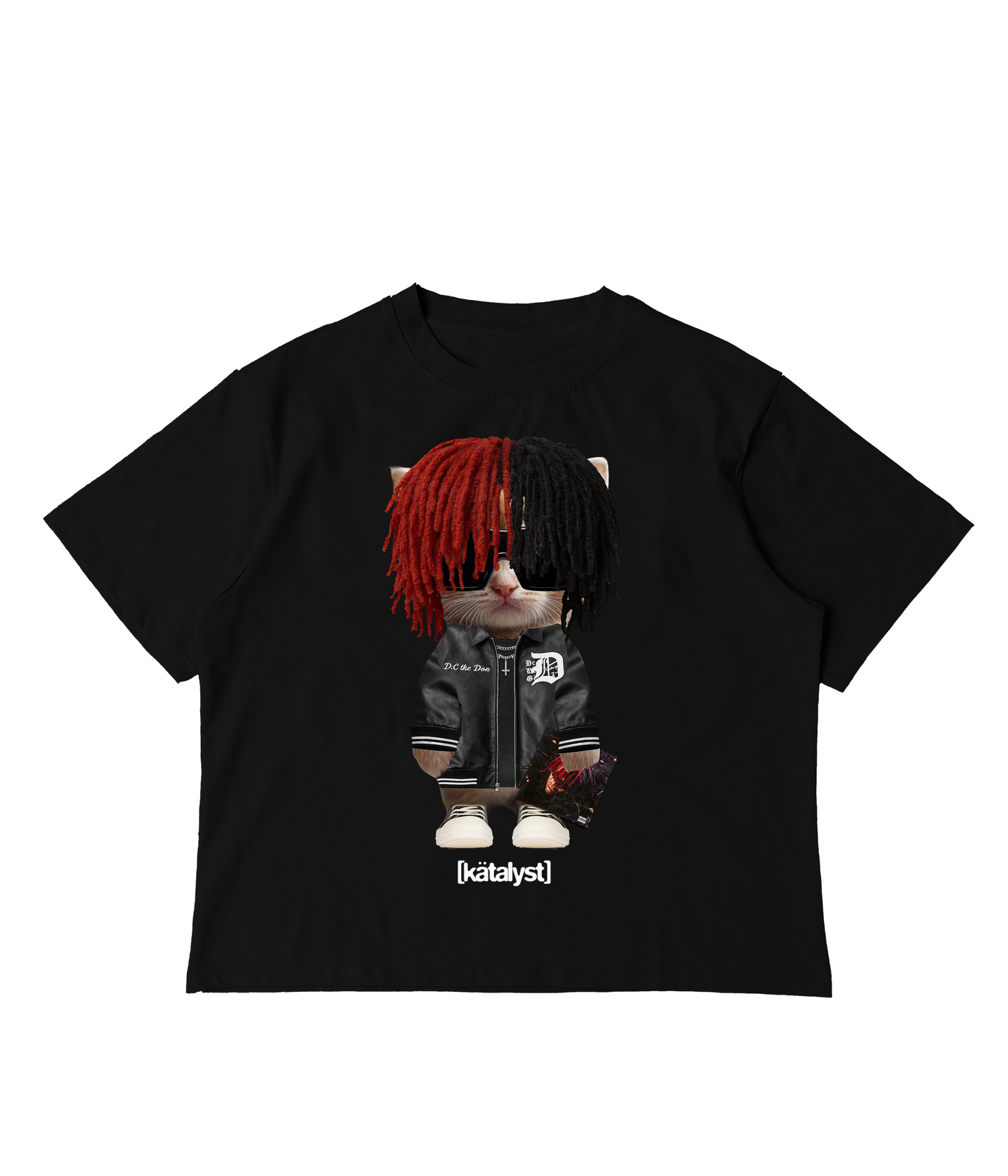 DCTHEDON KITTY TEE (BOXY CROP)