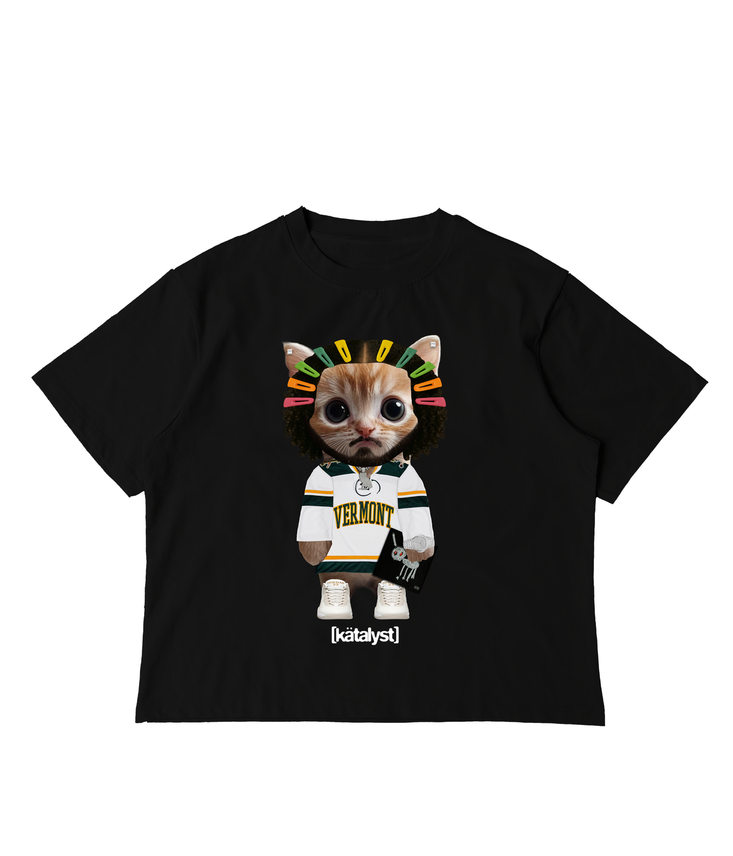 DRAKE KITTY TEE (BOXY CROP)