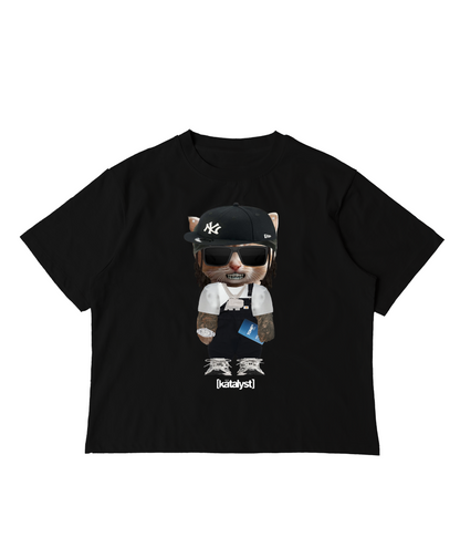 DUKE DENNIS KITTY TEE (BOXY CROP)