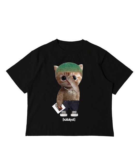 FRANK KITTY TEE (BOXY CROP)