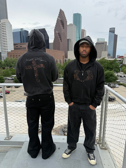 WILD PRAYERS ZIP UP