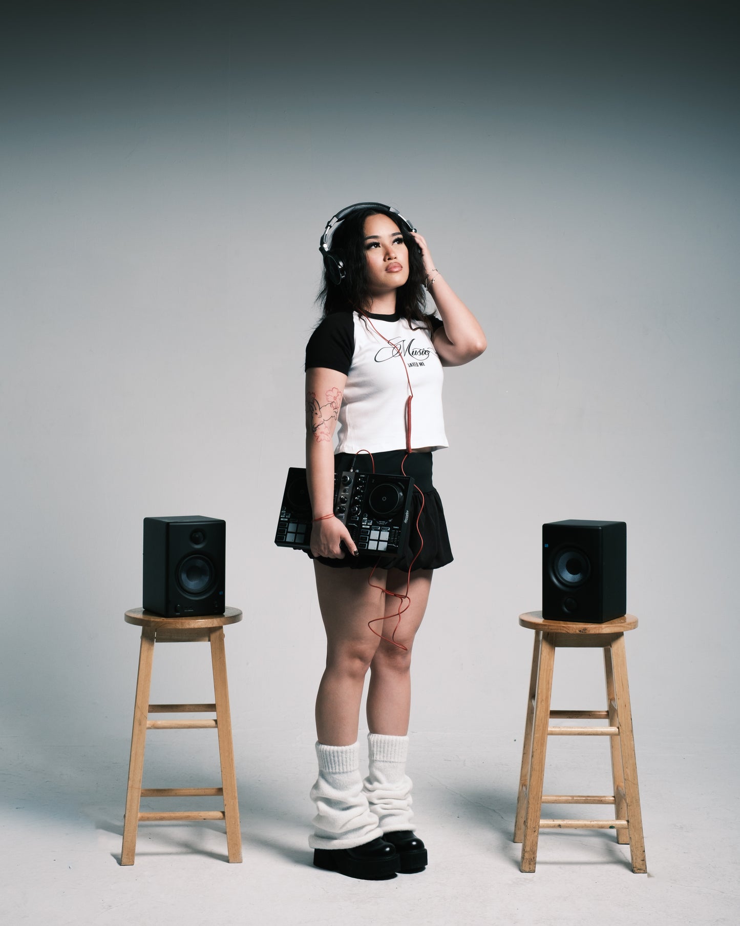 MUSIC SAVED ME (BABY TEE)