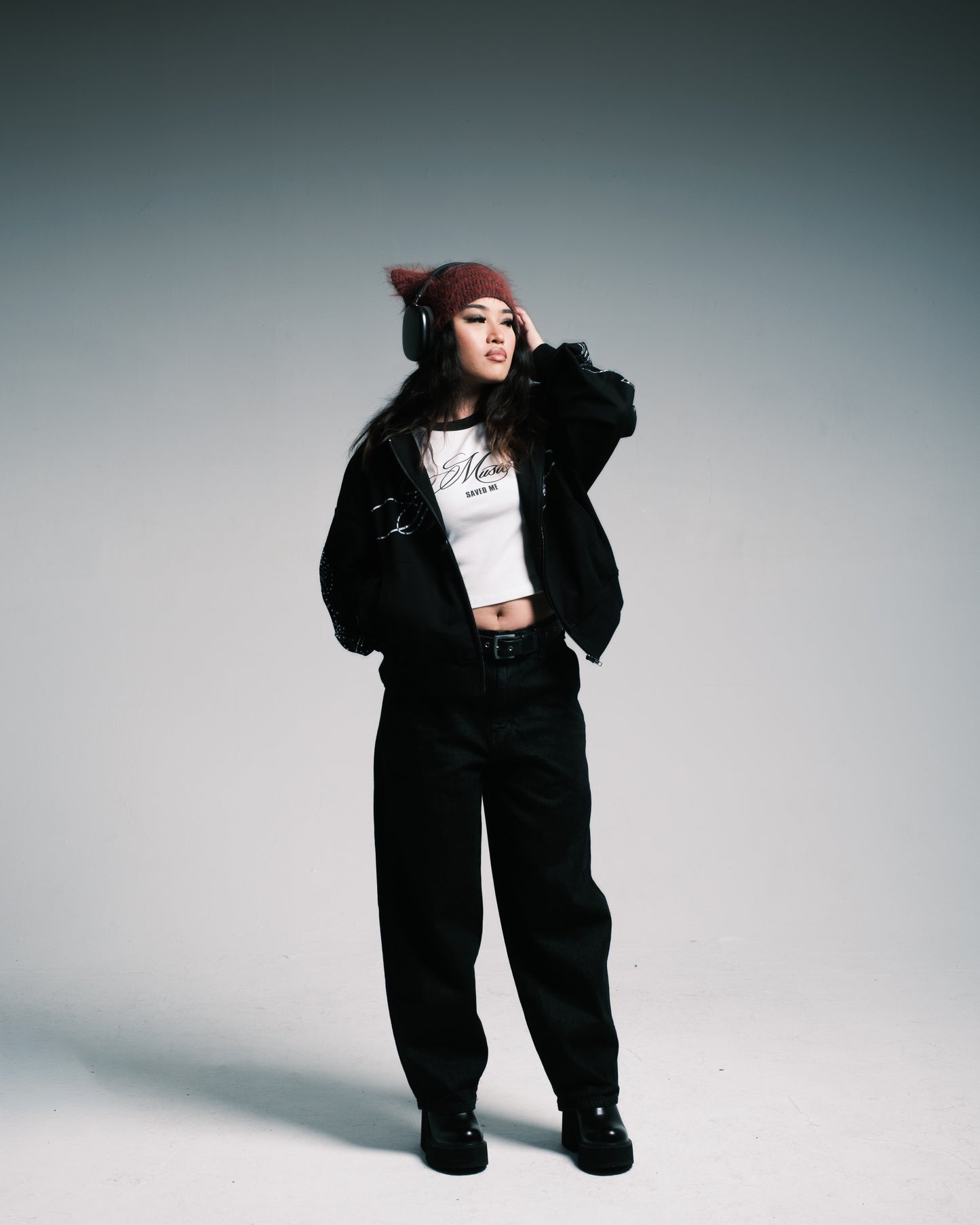 MUSIC SAVED ME ZIP UP