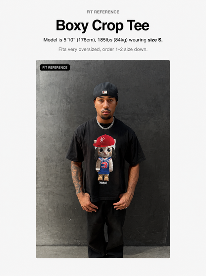 CHE KITTY TEE (BOXY CROP)