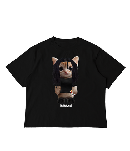 JAYDES KITTY TEE (BOXY CROP)