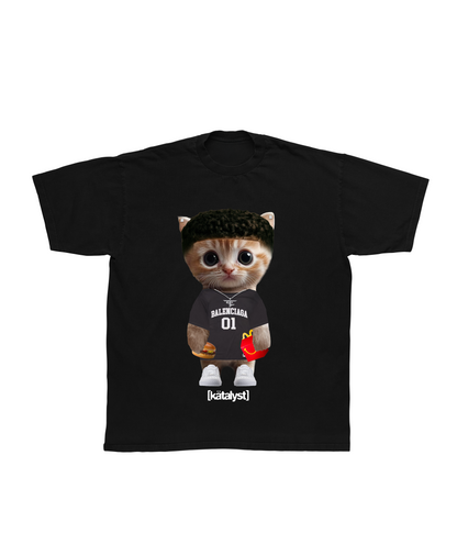 LACY KITTY TEE (REGULAR FIT)