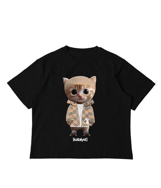 MARLON KITTY TEE (BOXY CROP)