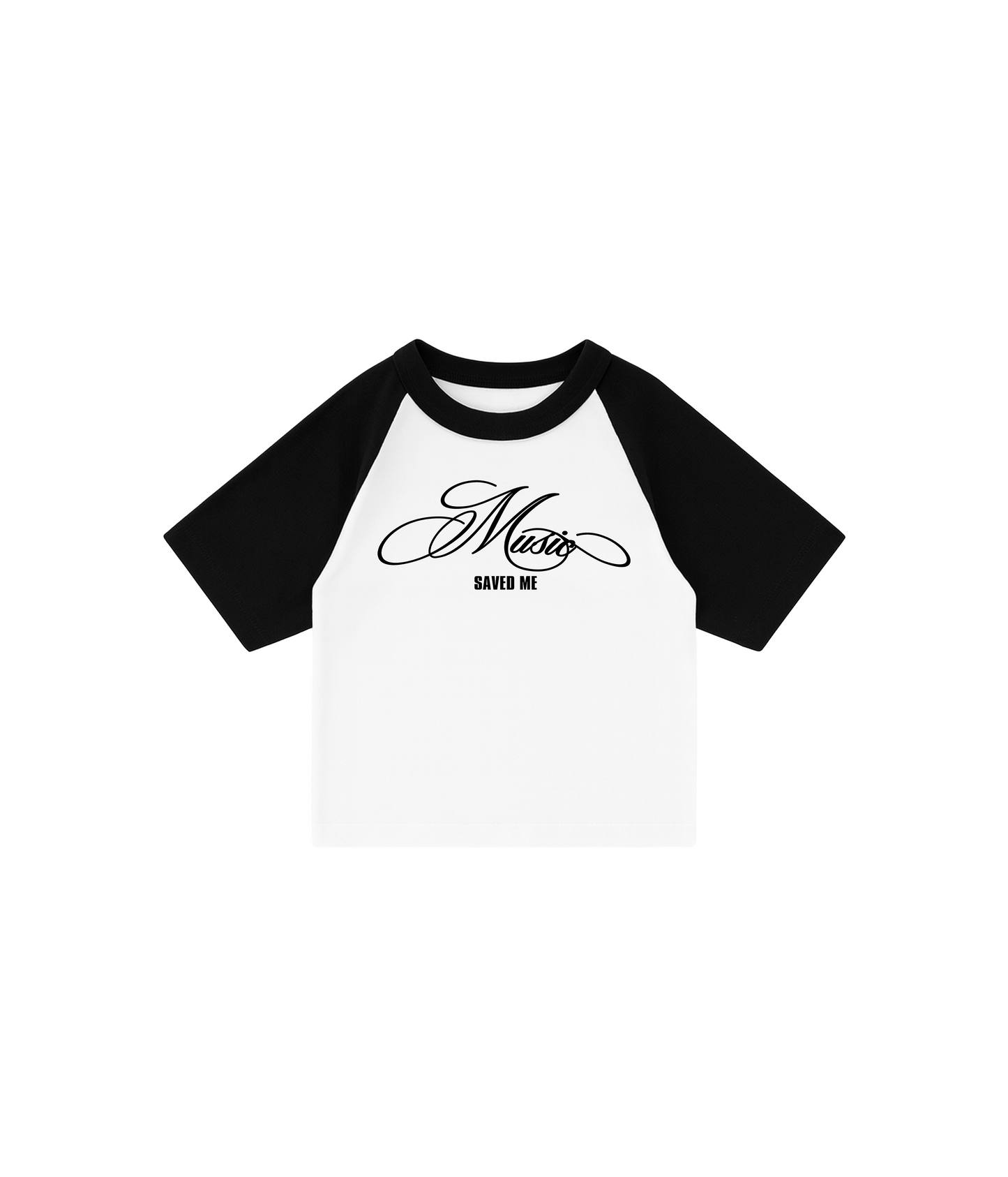 MUSIC SAVED ME (BABY TEE)