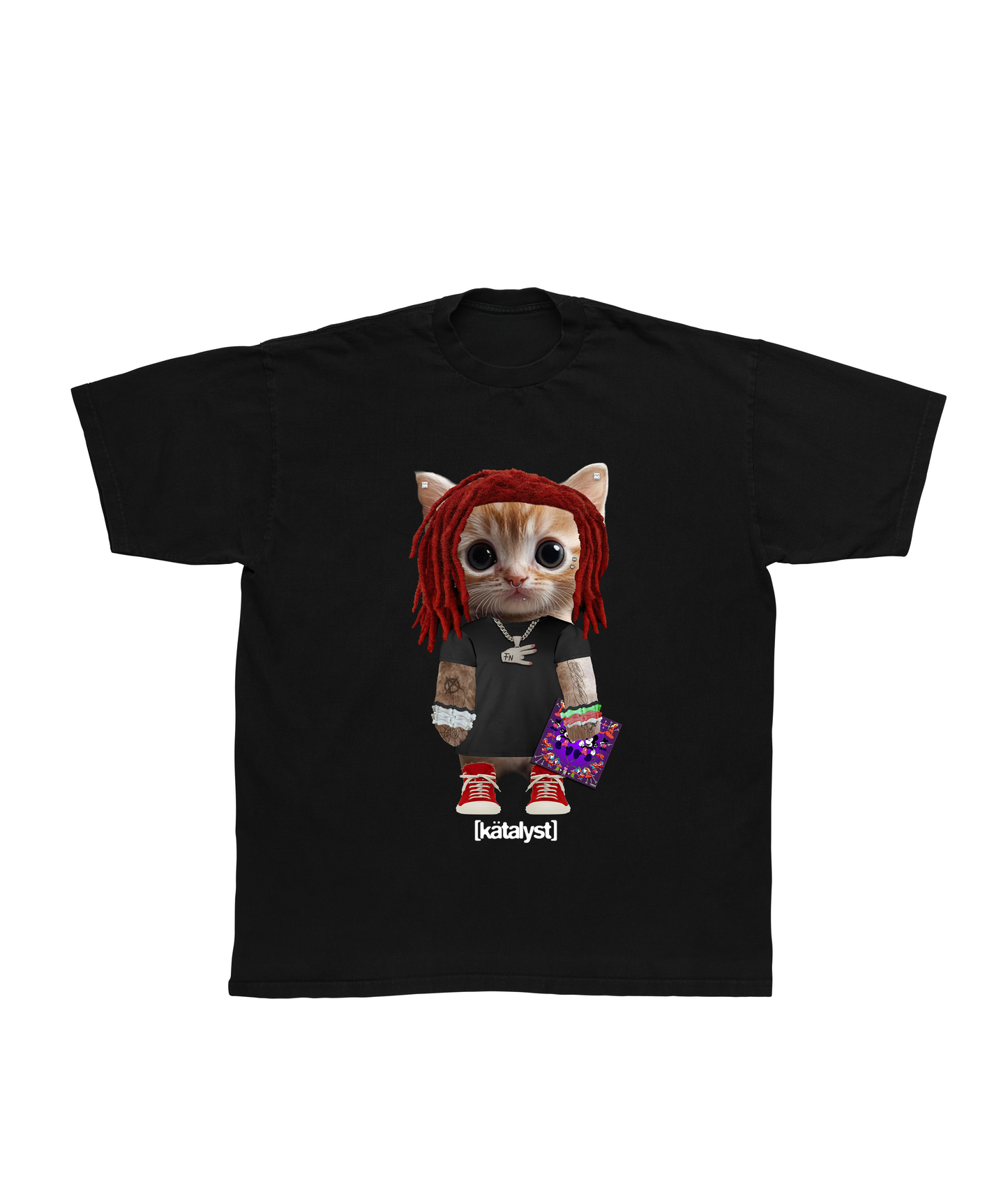 NINEVICIOUS KITTY TEE (REGULAR FIT)