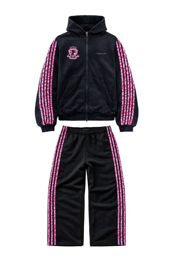 PINK LEOPARD SWEATSUIT