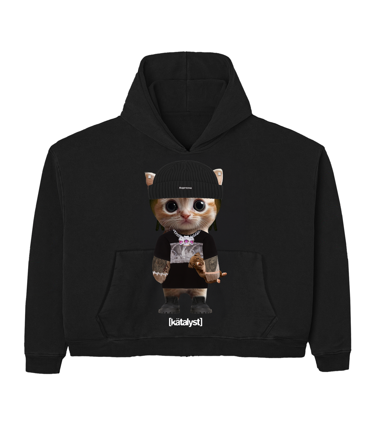 YOURRAGE KITTY HOODIE