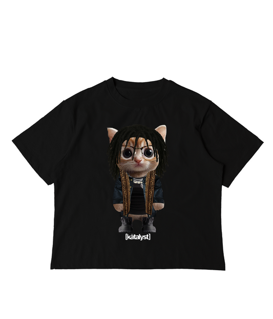 LIL TECCA KITTY TEE (BOXY CROP)
