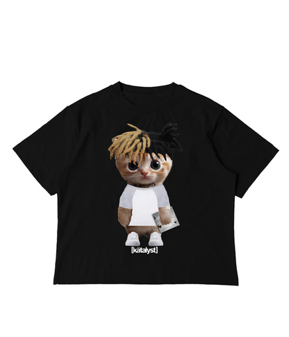 XXXTENTACION KITTY TEE (BOXY CROP)