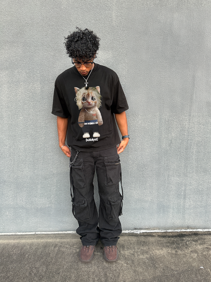 NETTSPEND KITTY TEE (BOXY CROP)