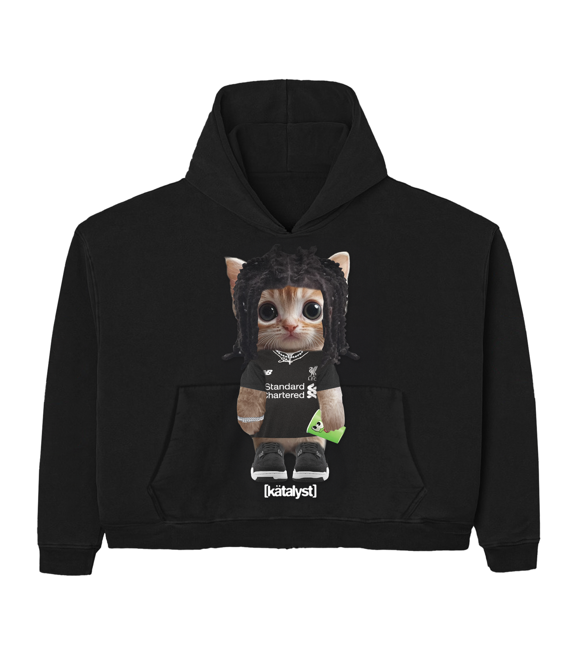 トップス ouida cat person sweat L トップス ouida cat person sweat L Cat Sweatshirt Hoodie