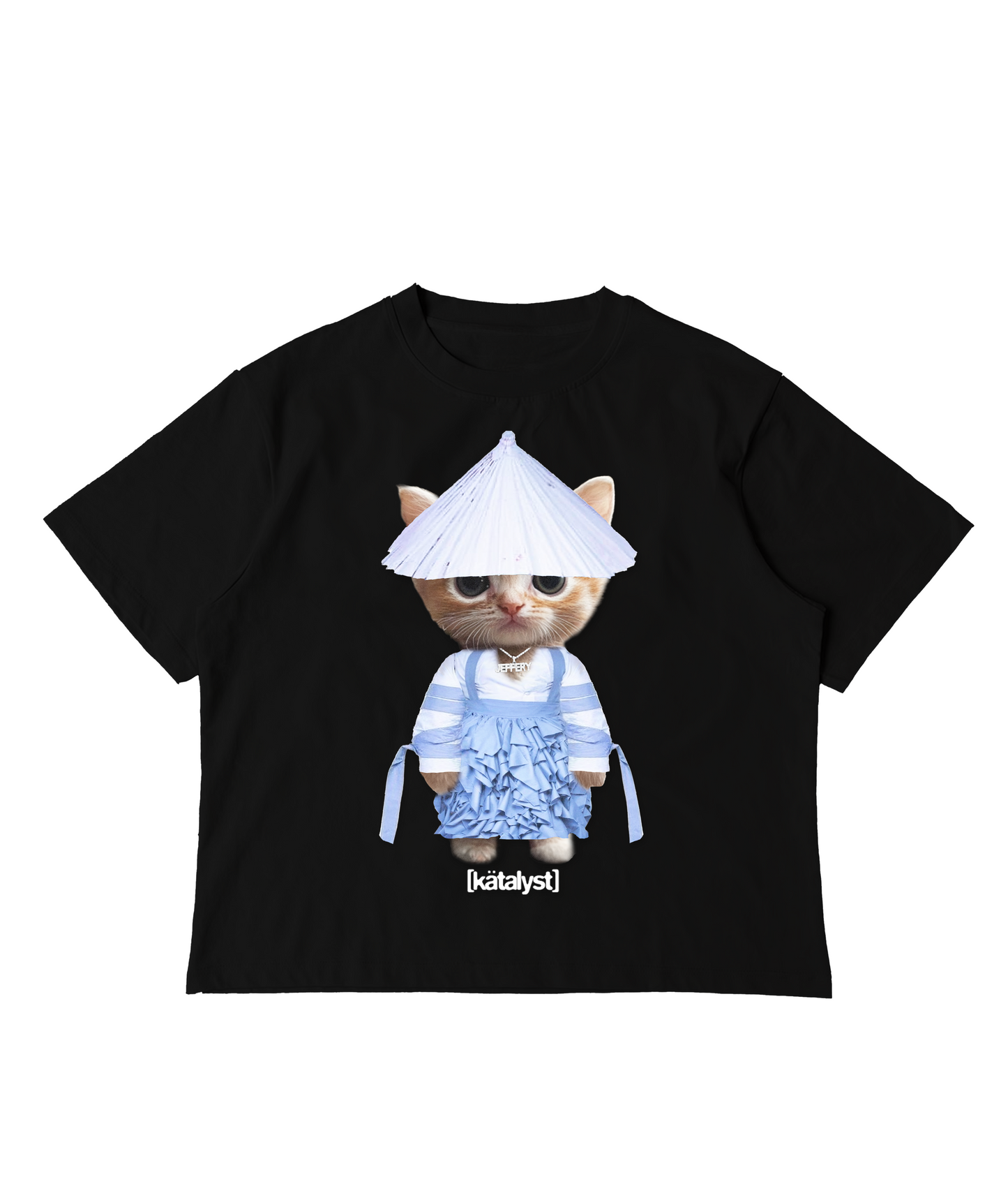 YOUNG THUG KITTY TEE (BOXY CROP)
