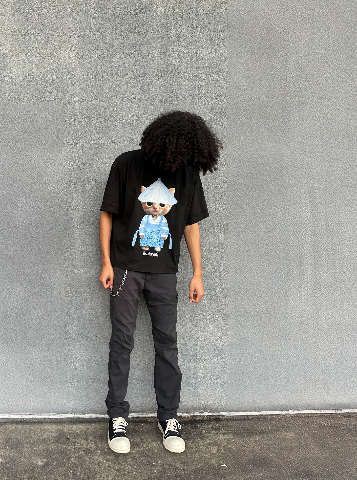 YOUNG THUG KITTY TEE (BOXY CROP)